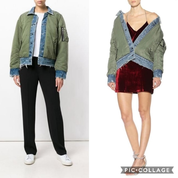 Vintage | Mixed Media Moto Jacket - Picture 2 of 10